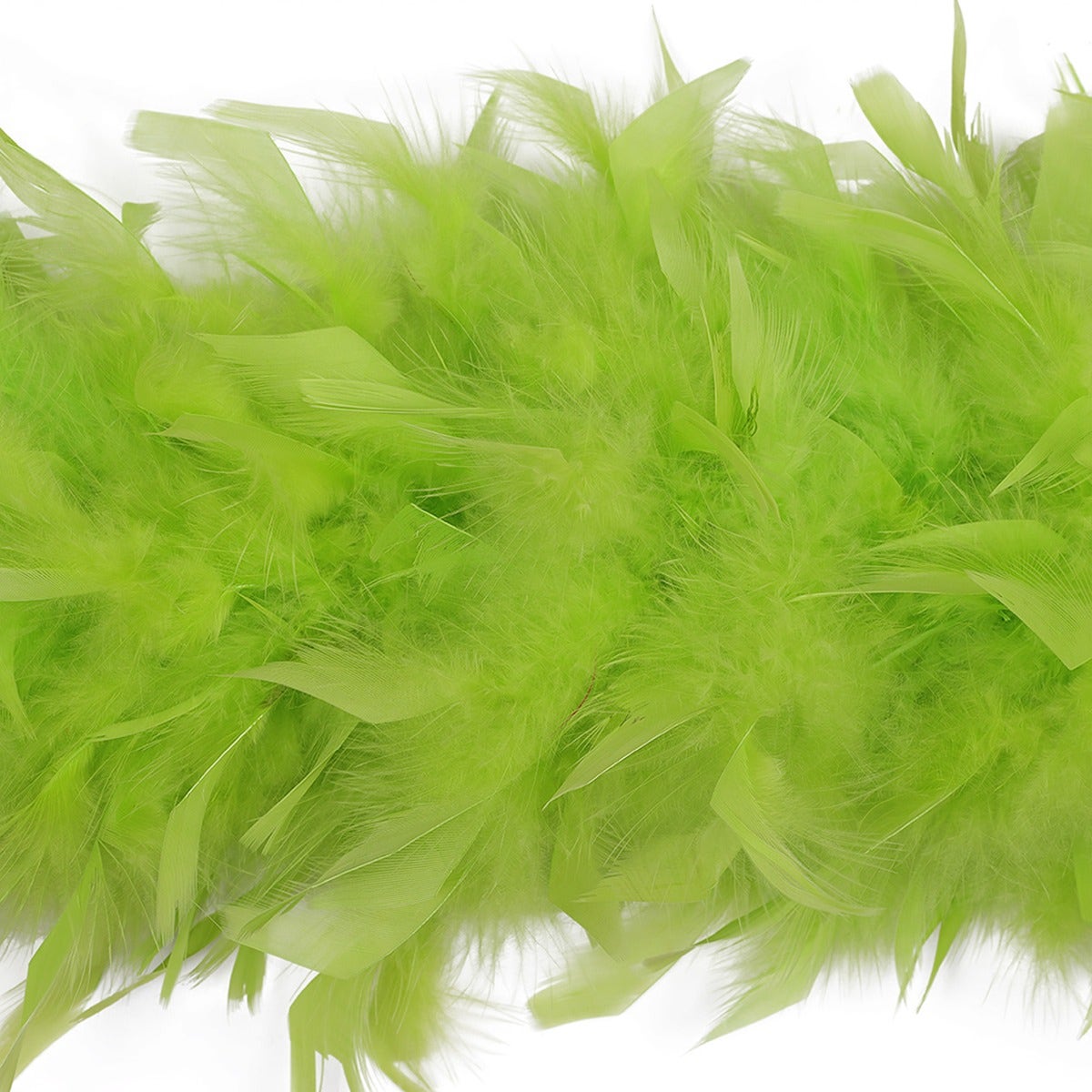 Chandelle Feather Boa - Heavyweight  - Lime