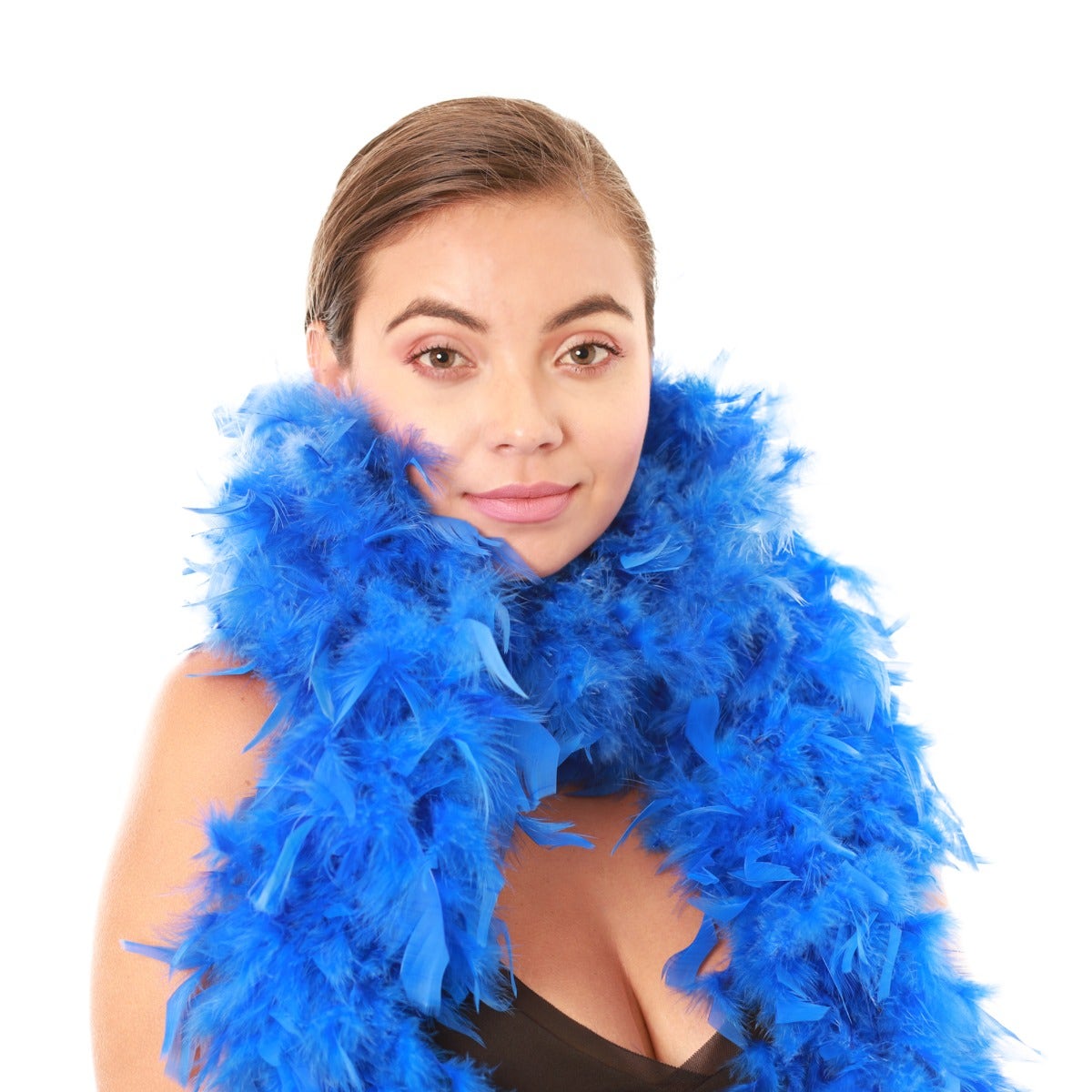 Chandelle Feather Boa - Heavyweight  - Royal