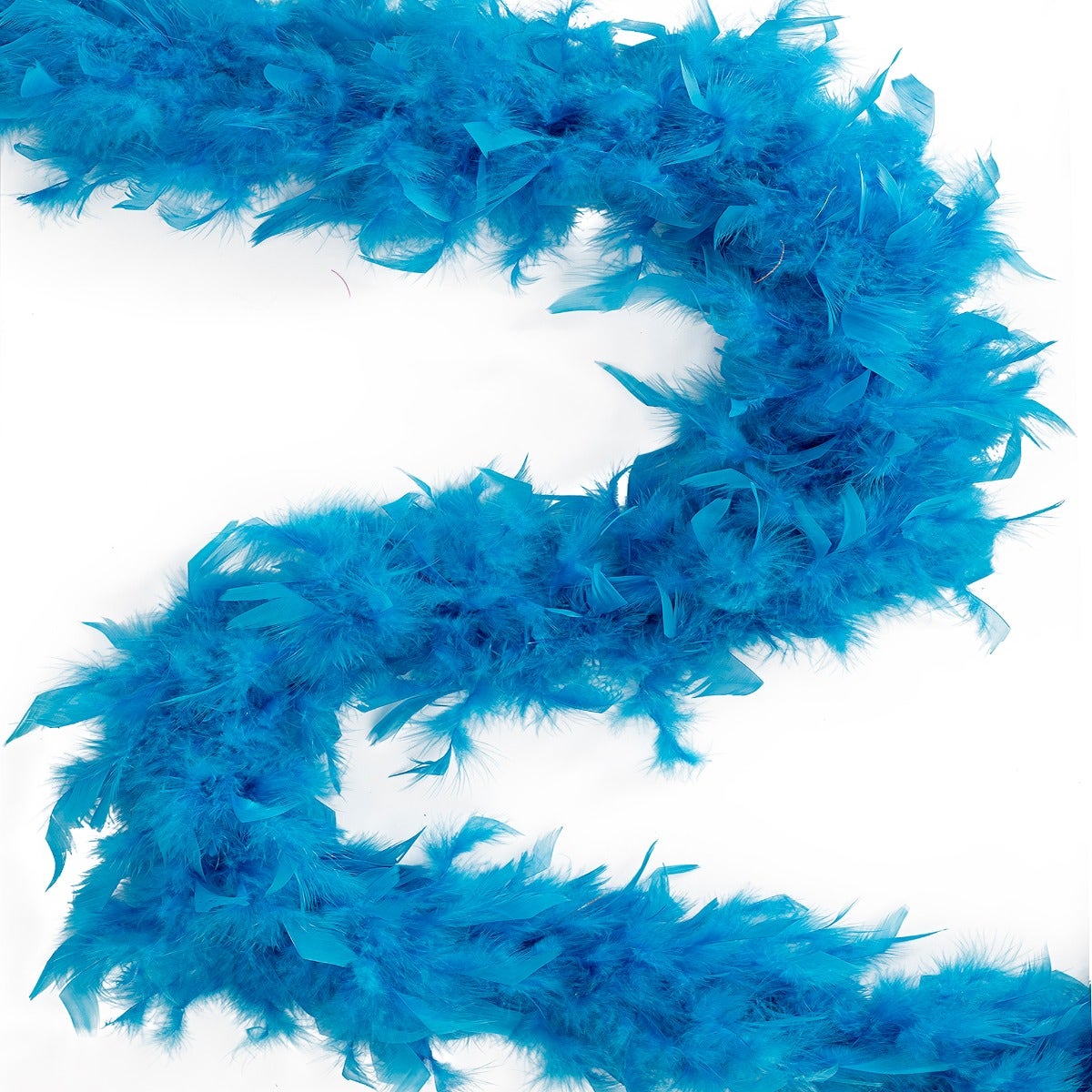 Chandelle Feather Boa - Medium Weight - Dark Turquoise