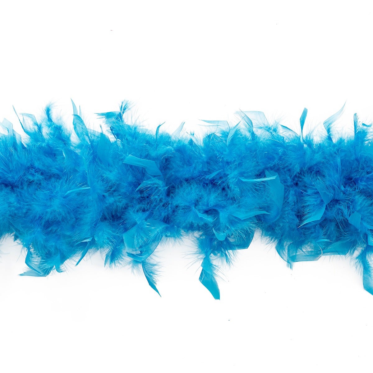 Chandelle Feather Boa - Medium Weight - Dark Turquoise