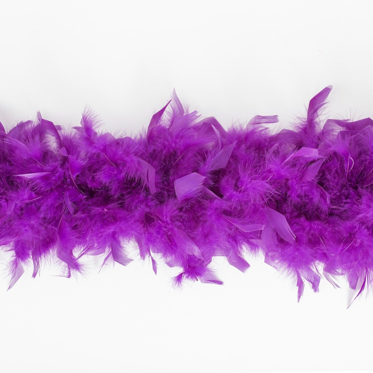 Chandelle Feather Boa - Medium Weight - Purple