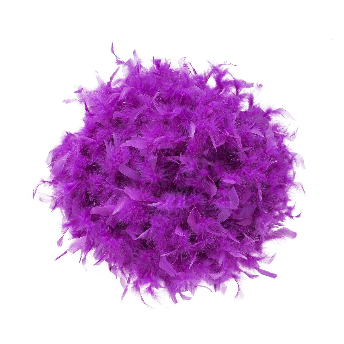 Chandelle Feather Boa - Medium Weight - Purple
