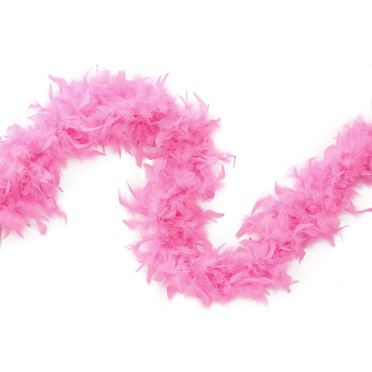Chandelle Feather Boa - Medium Weight - Pink Orient