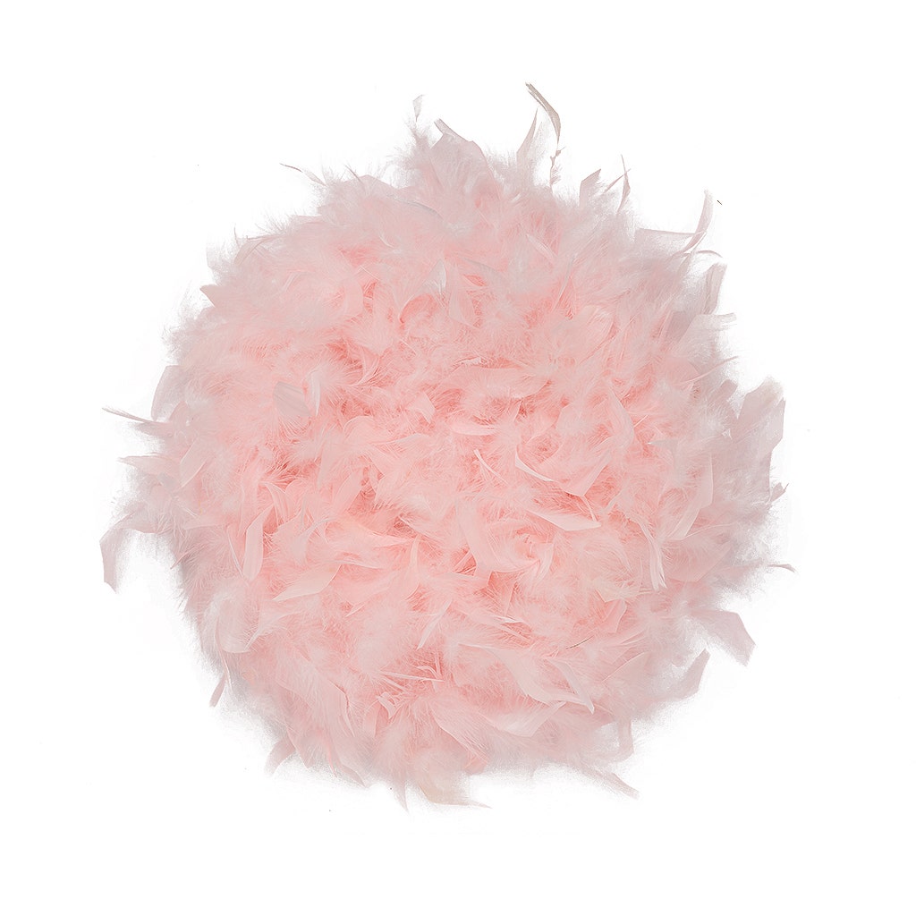 Chandelle Feather Boa - Medium Weight - Candy Pink
