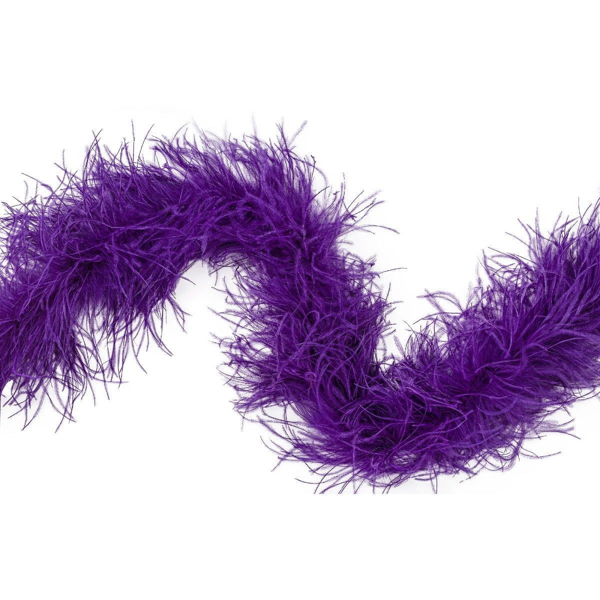 Regal Purple 3 Ply Ostrich Feather Boa