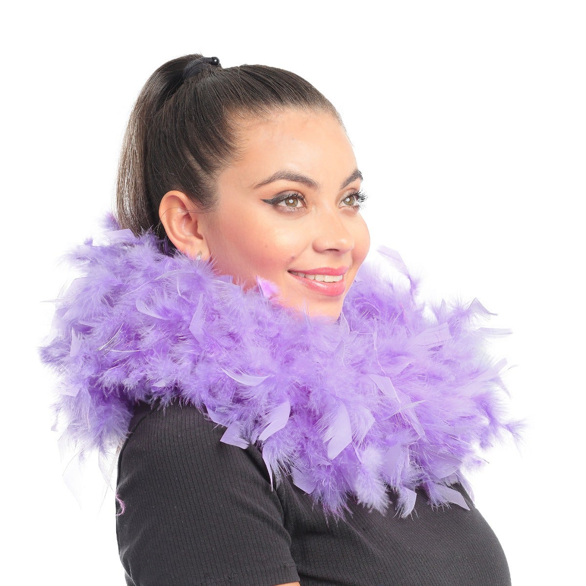 Chandelle Feather Boa - Medium Weight - Lavender