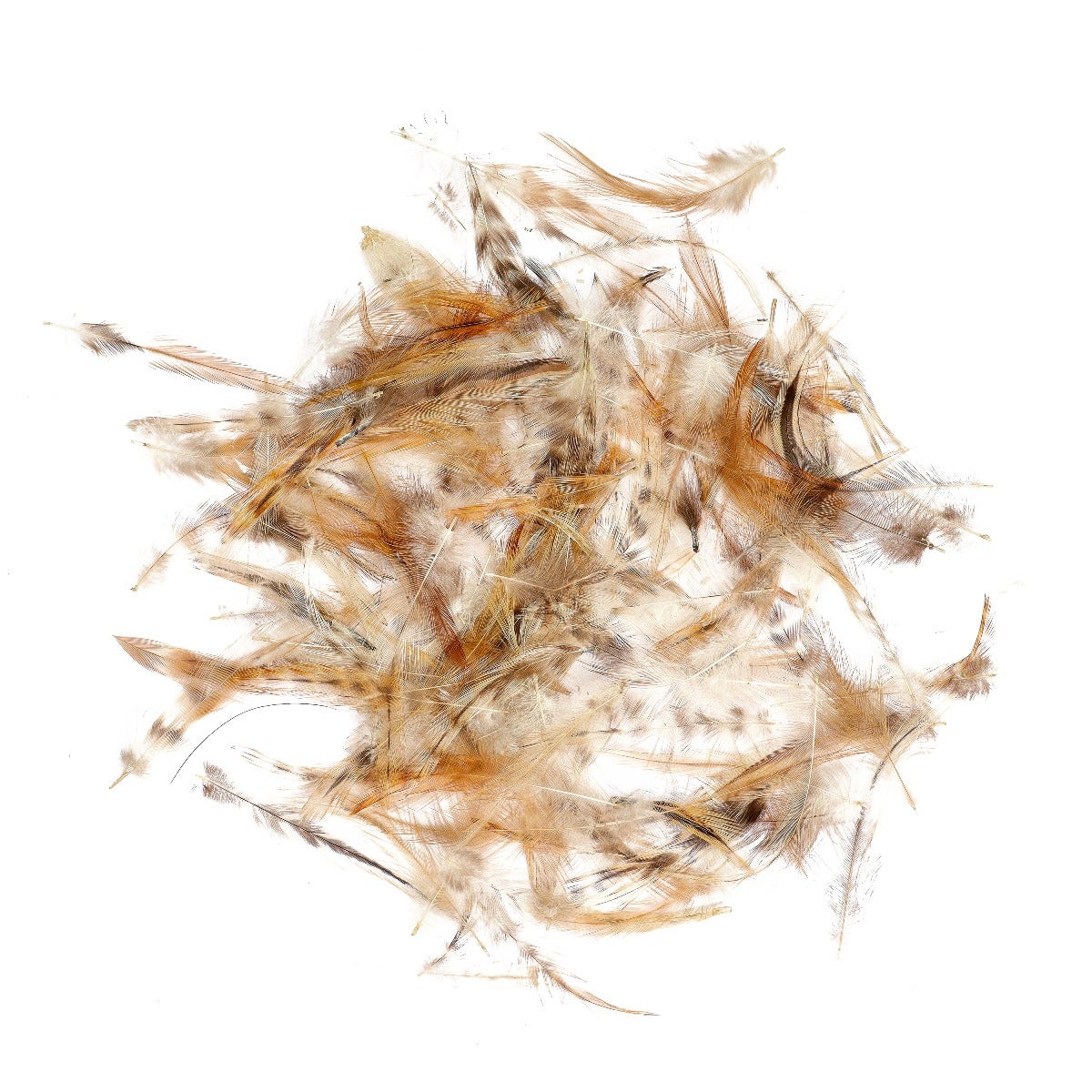 Loose Rooster Natural Red Hackle - Natural