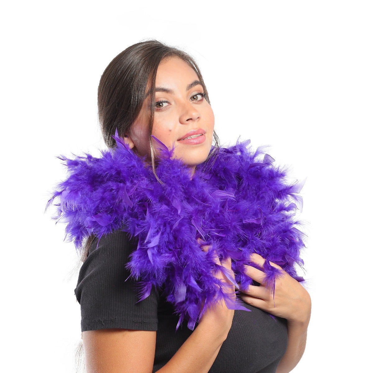 Chandelle Feather Boa - Medium Weight - Regal
