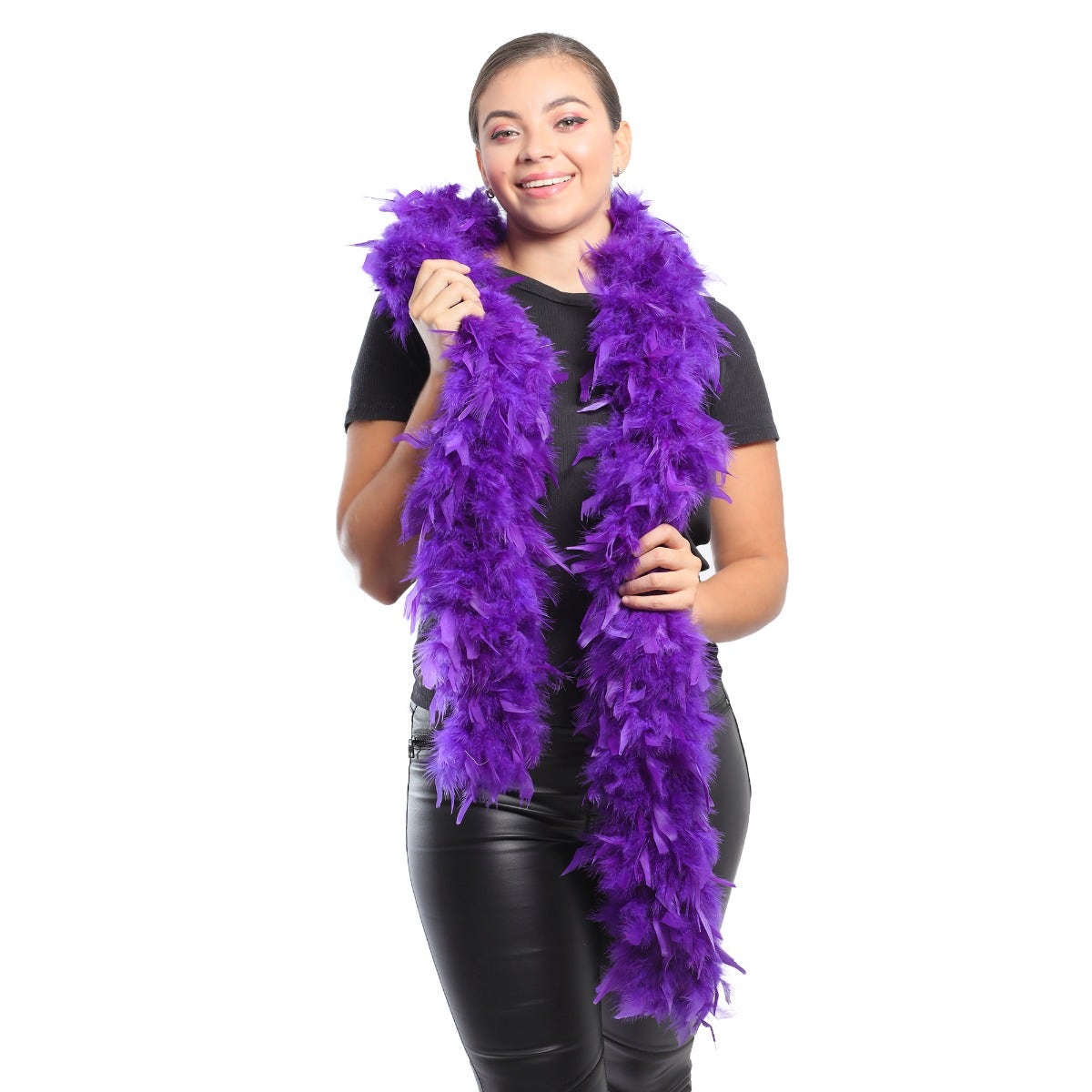 Chandelle Feather Boa - Heavyweight - Regal