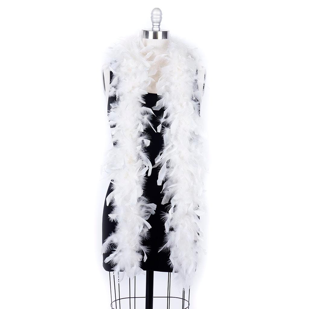 Chandelle Feather Boa - Lightweight - Ivory