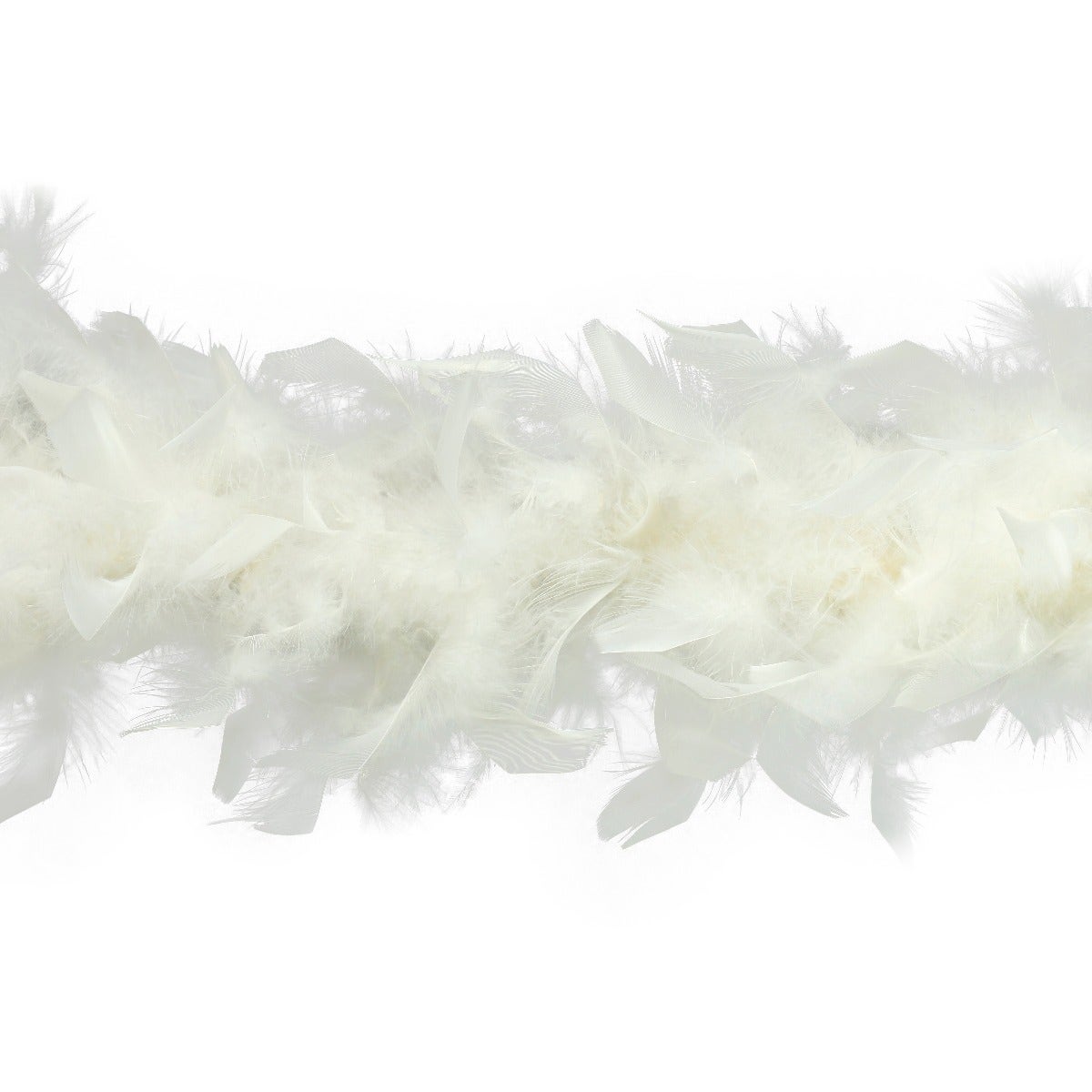 Chandelle Feather Boa - Lightweight - Ivory
