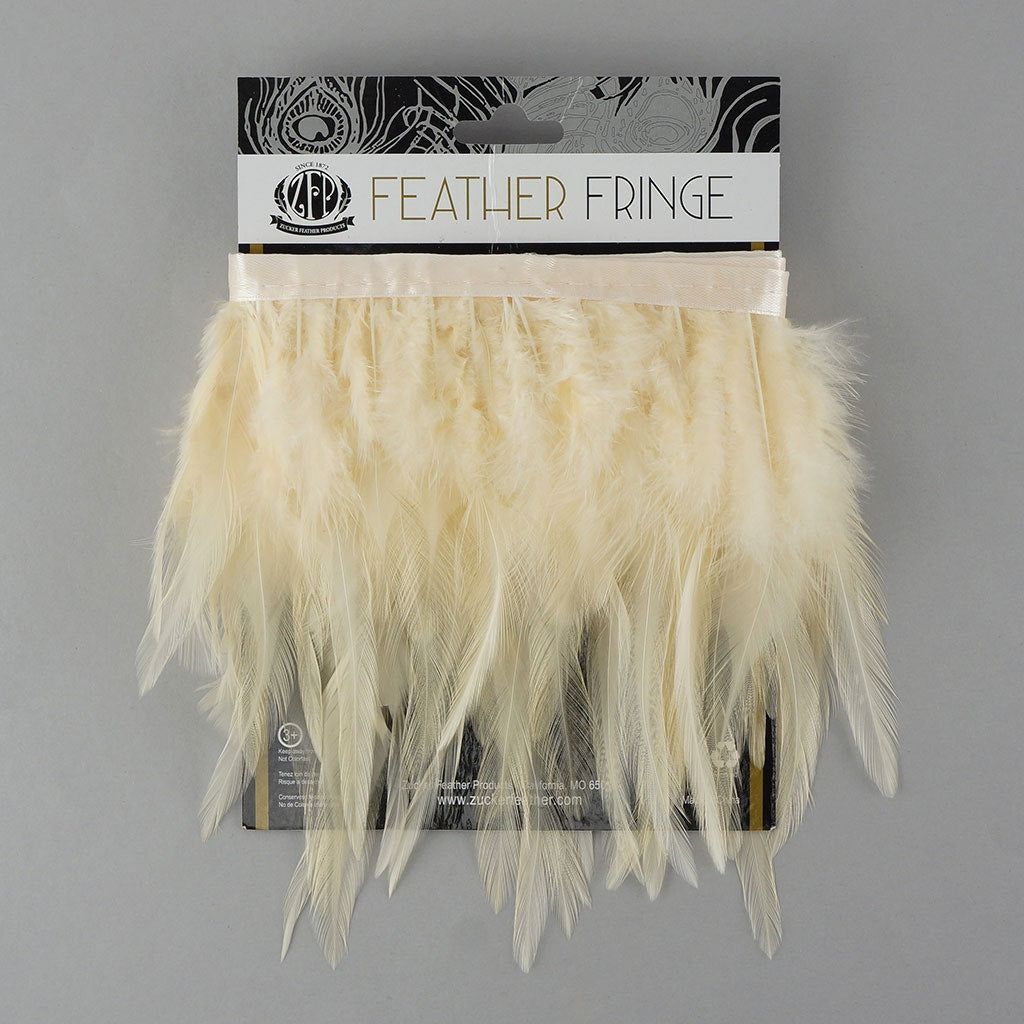 Saddle Fringe Dyed Ivory