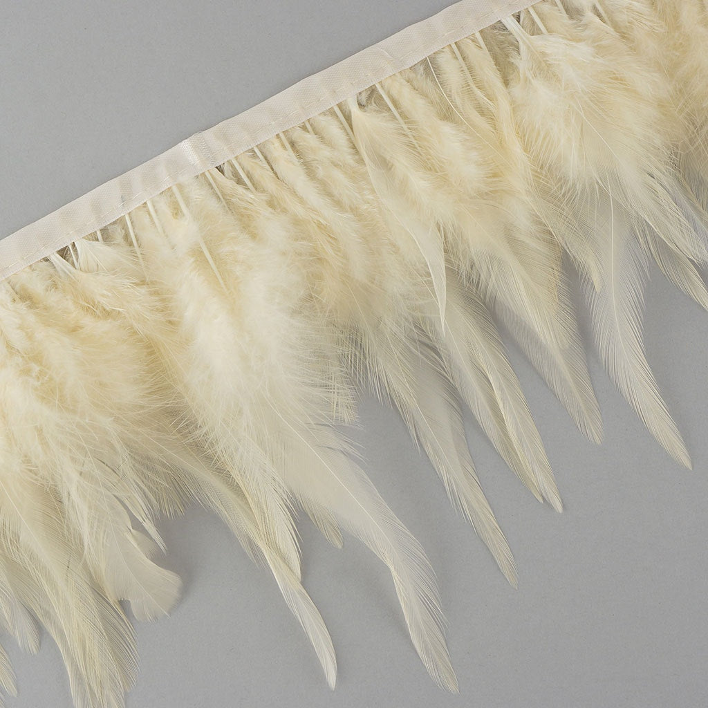 Saddle Fringe Dyed Ivory