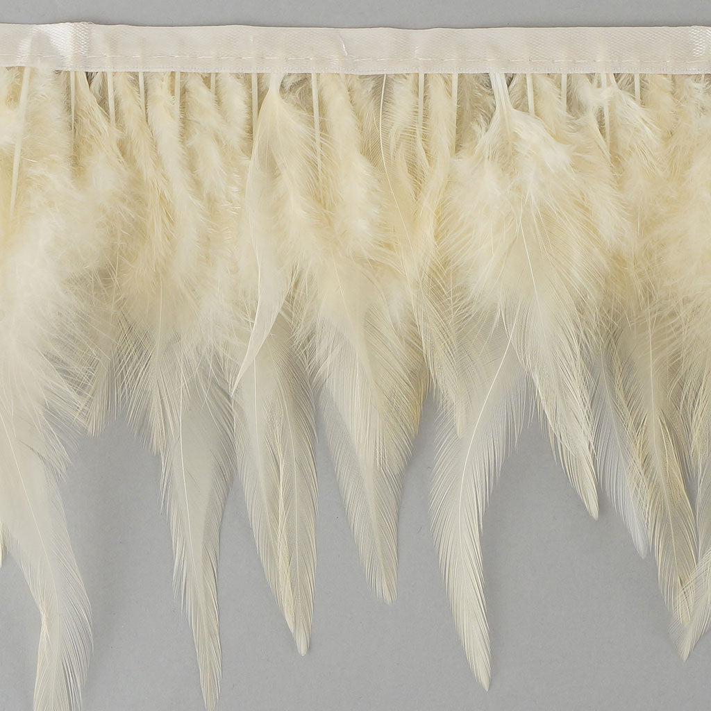 Saddle Fringe Dyed Ivory