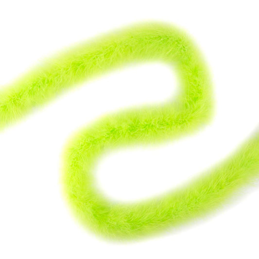 Full Marabou Feather Boa - Lime