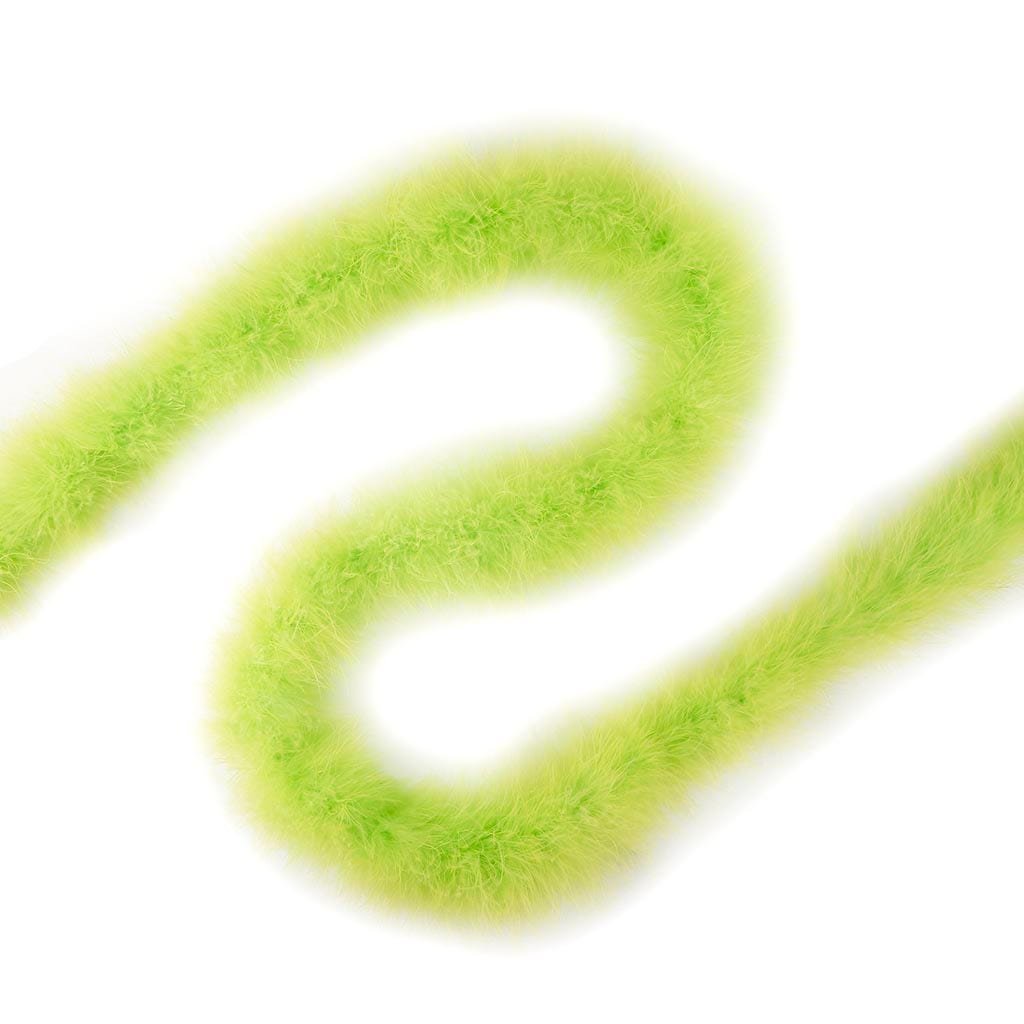 Marabou Feather Boa - Mediumweight - Lime