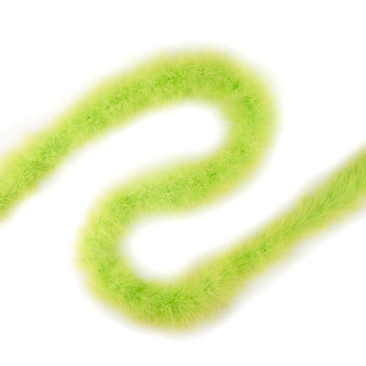 Marabou Feather Boa - Mediumweight - Lime