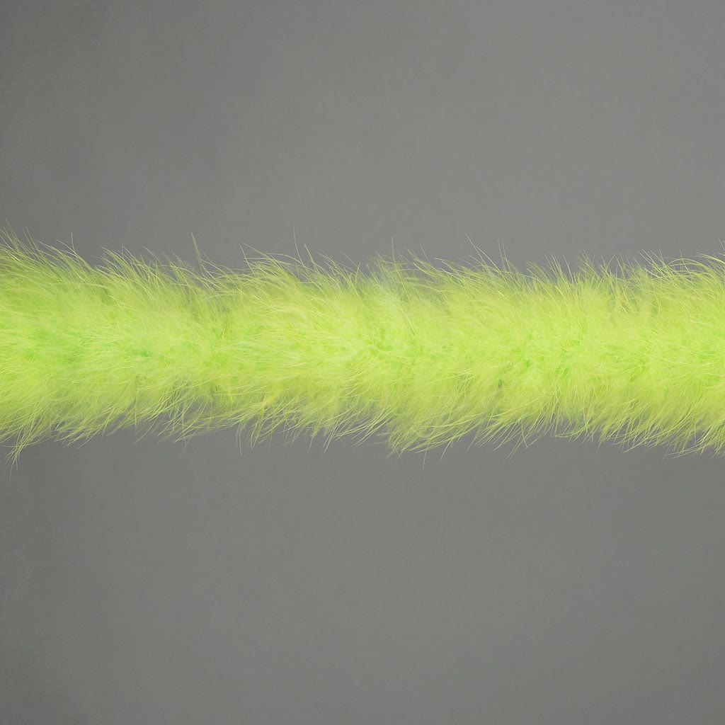 Marabou Feather Boa - Mediumweight - Lime