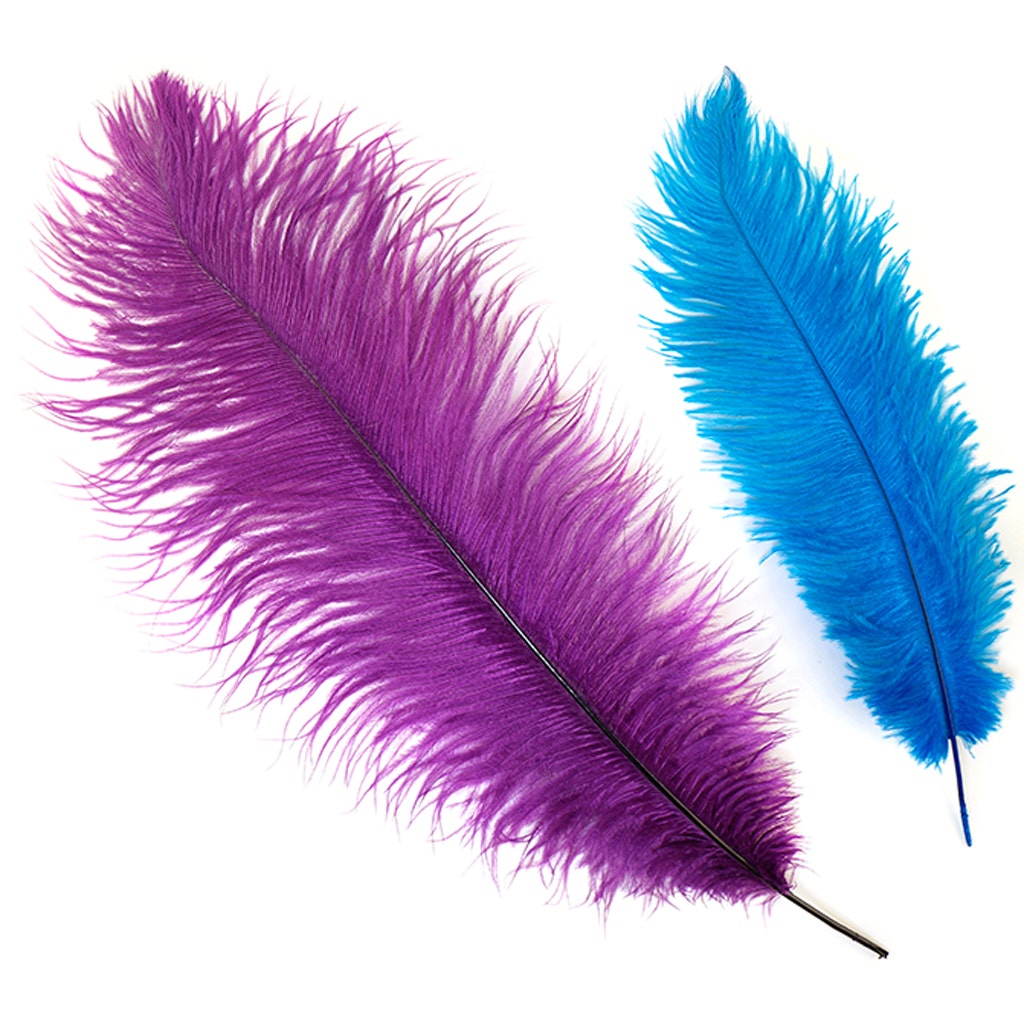 Ostrich Feathers-Narrow Drabs - Lime