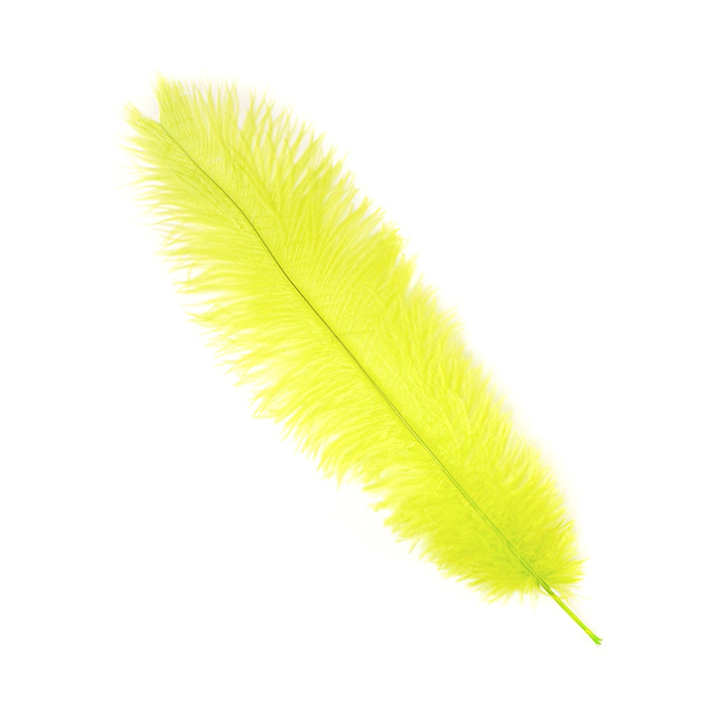 Ostrich Feathers-Narrow Drabs - Lime