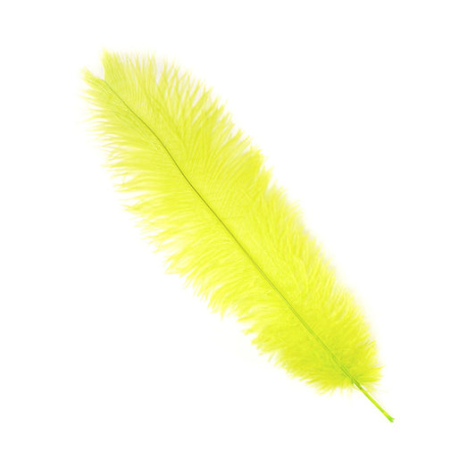 Ostrich Feathers-Narrow Drabs - Lime