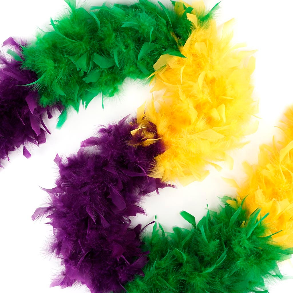 Chandelle Feather Boa - Heavyweight - Sectional - Mardigras