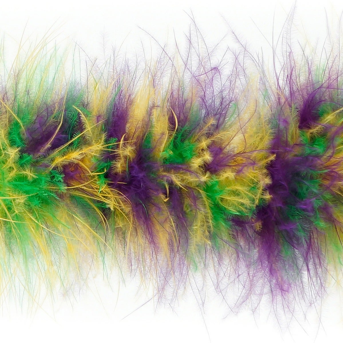 Marabou Feather Boa - Mediumweight - Mardigras Mix