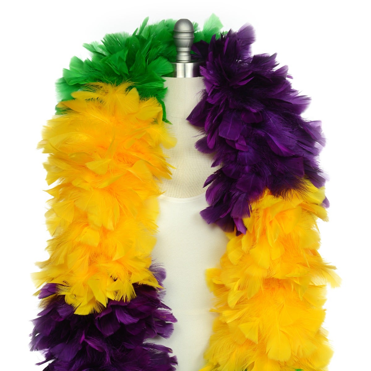 Turkey Feather Boa 10-14" - Sectional Mardi Gras