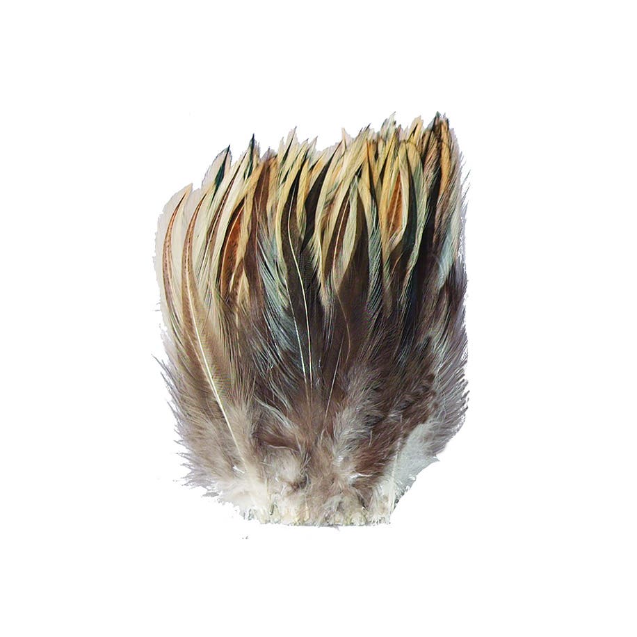 Strung Rooster Badger Hackle - Natural