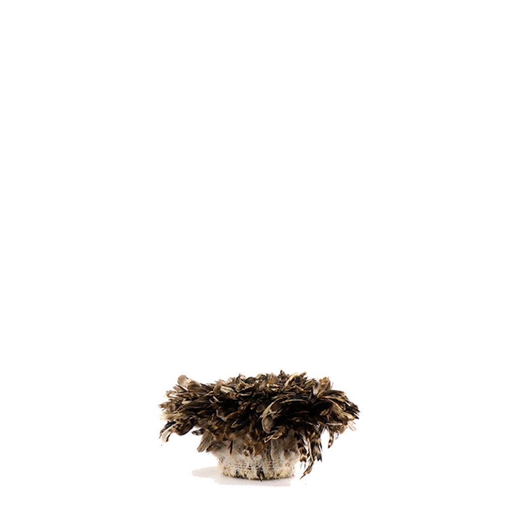 Rooster Coque Tails Feathers Chinchilla Natural 3-6" [1/4 LB Bulk]