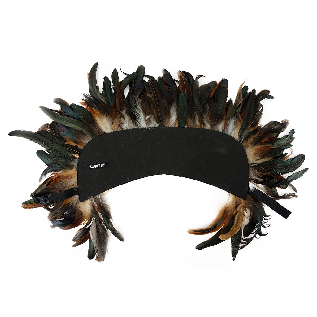 Natural Feather Spirit Carnival Headdress