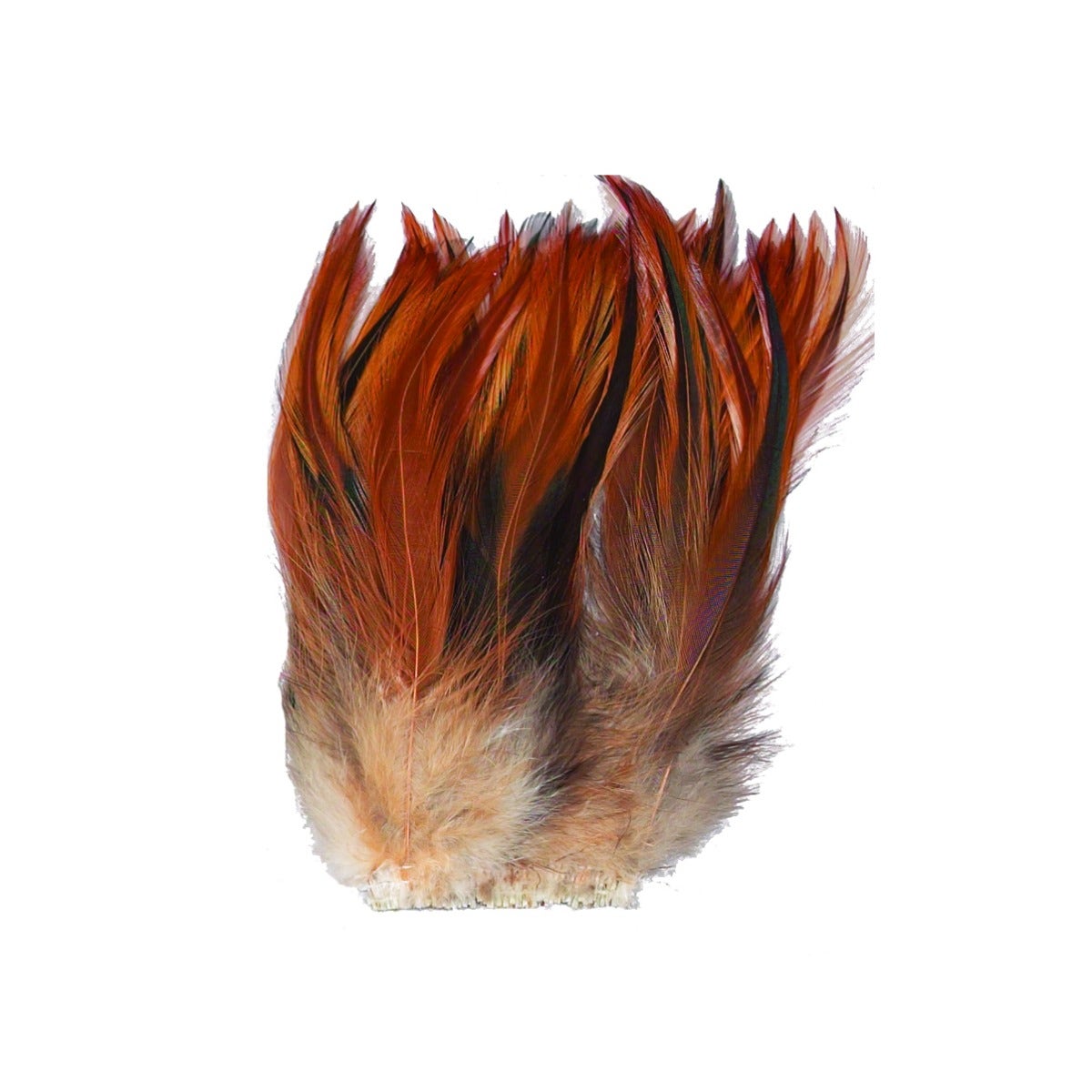 Strung Rooster Furnace Hackle - Natural
