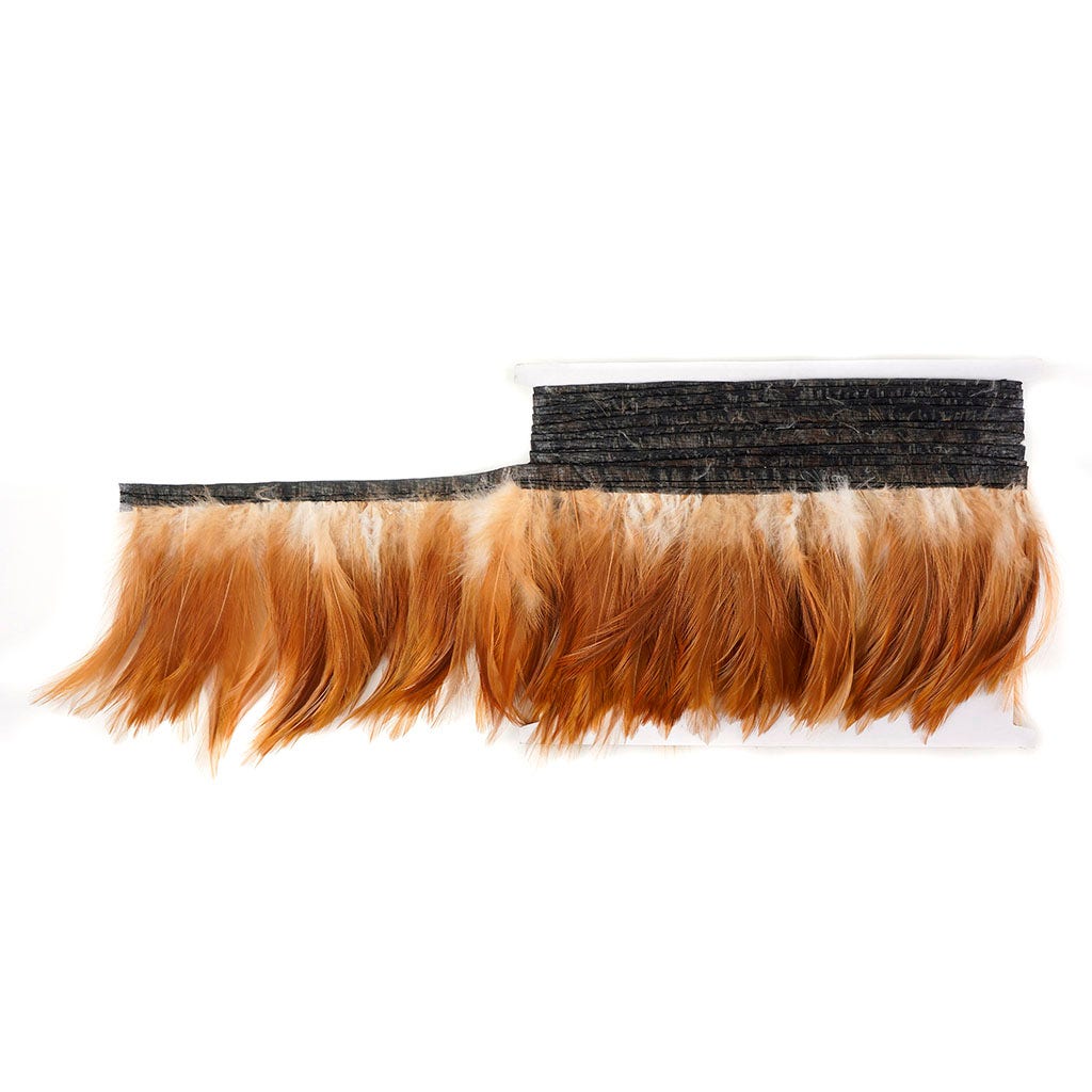 Natural Red Hackle Fringe - Natural