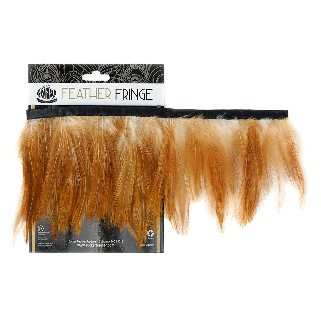 Natural Red Hackle Fringe
