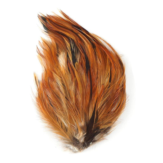 Furnace Hackle Feather Pads - Natural