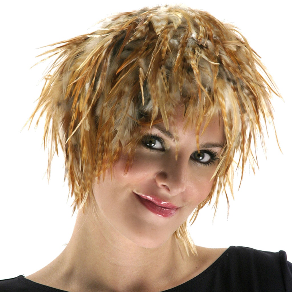 Hackle Wig Natural Red Chinchilla - Natural