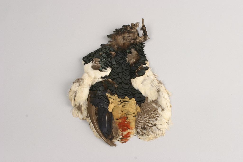Lady Amherst Pheasant Pelt #2 No Crest- Natural