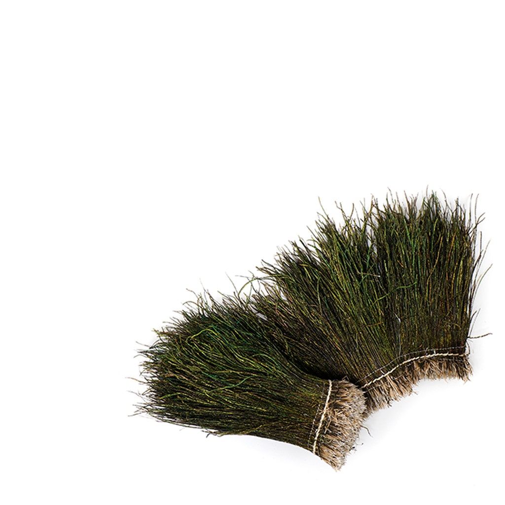 Peacock Flue (Herl)Feathers [{WEDDING CENTERPIECES}] - Natural - 6-8"