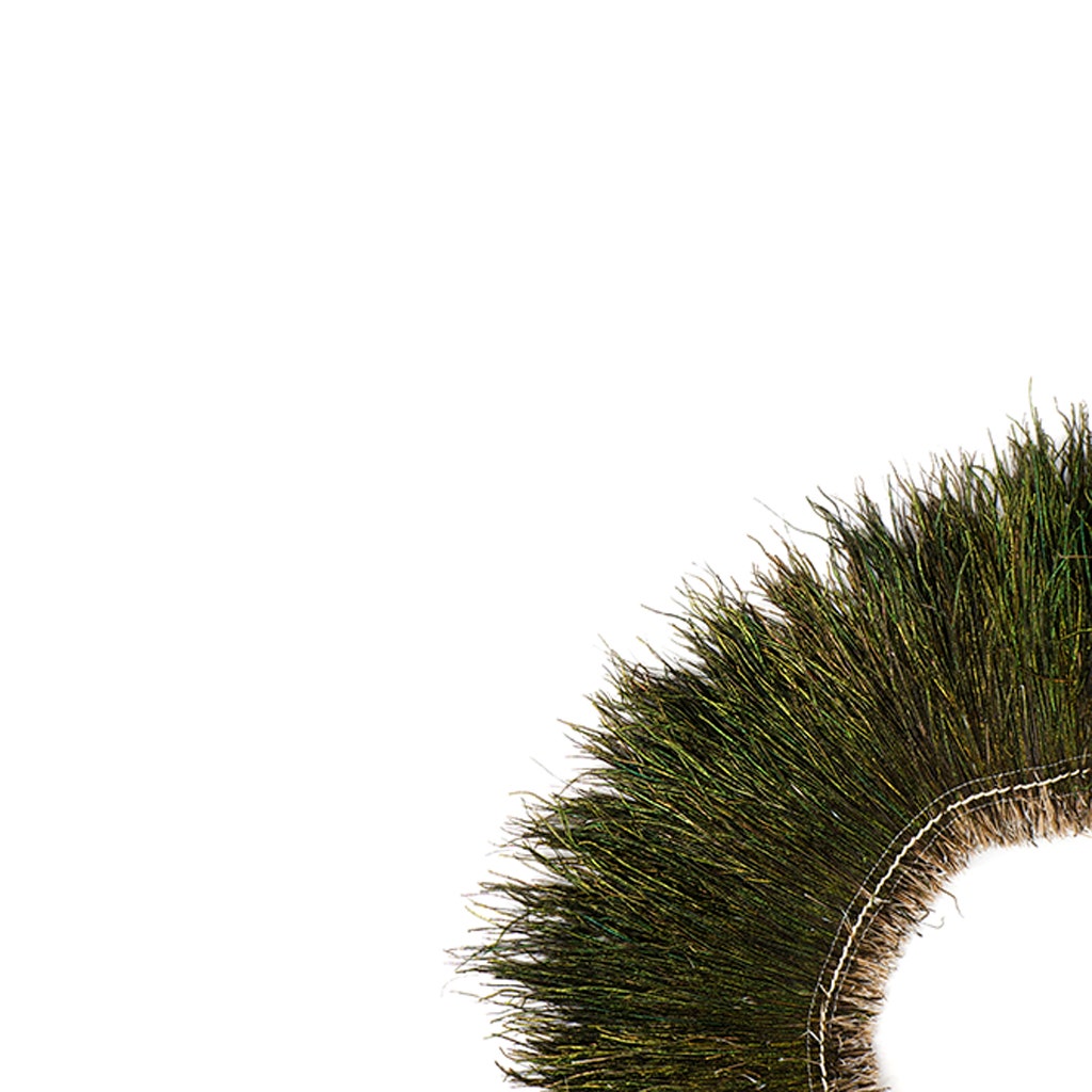 Peacock Flue (Herl)Feathers [{WEDDING CENTERPIECES}] - Natural - 6-8"