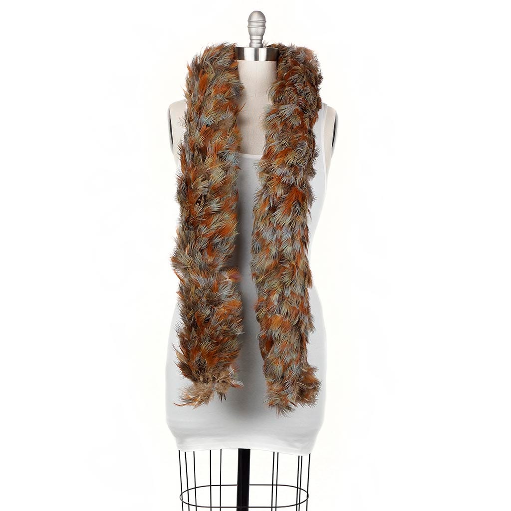 Natural Pheasant Feather Boa