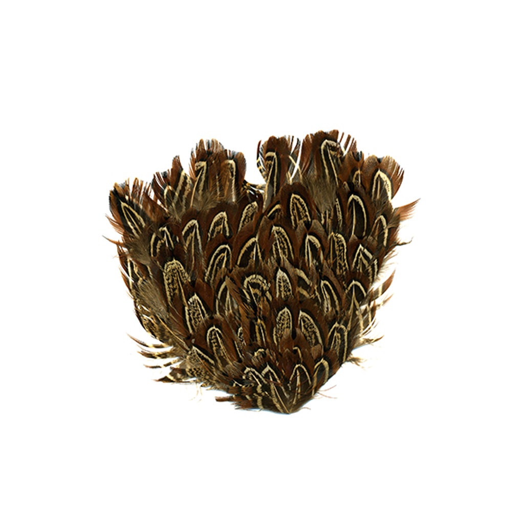 Almond Ringeck Feather Pad - Natural