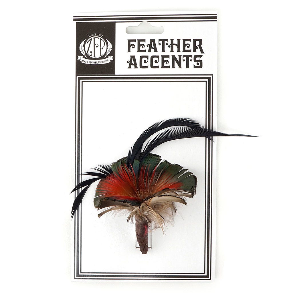 Feather Corsage - Lady Amherst - Biot - Natural