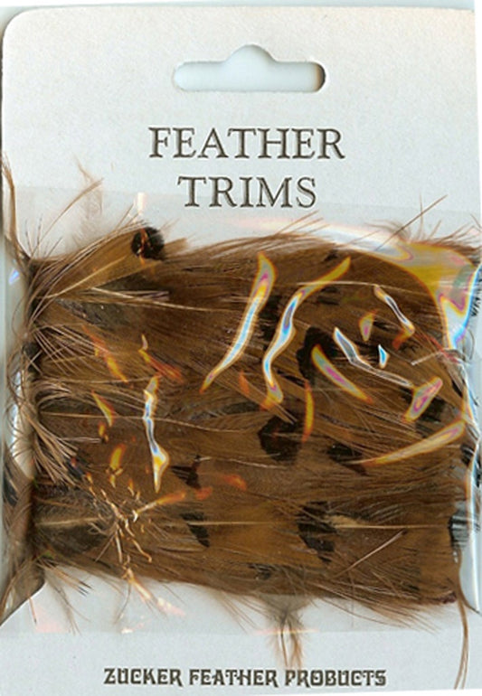 Pheasant Heart Feather Tape - Natural