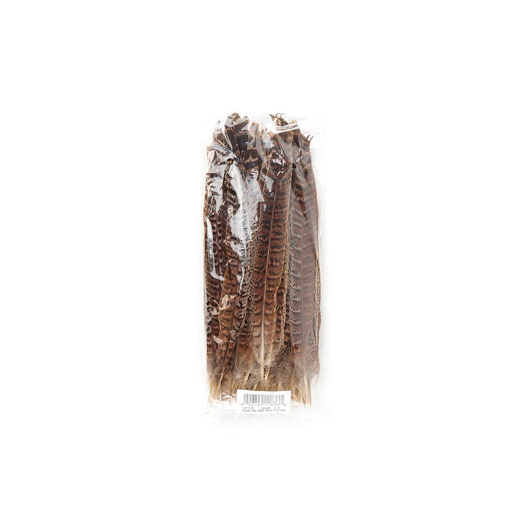 Female Ringneck Pheasant Tails - Natural - 8 - 10"  (100pcs)