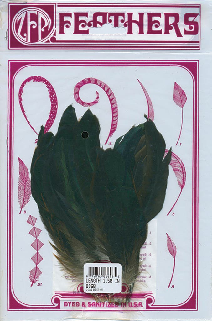 Strung Rooster Bronze Coque - Natural