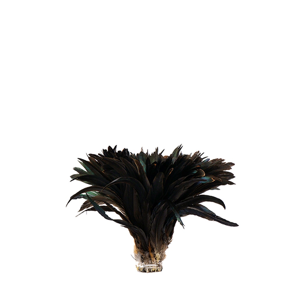 Rooster Coque Tails Feathers Bronze Natural 9-12" [1/4 LB Bulk]
