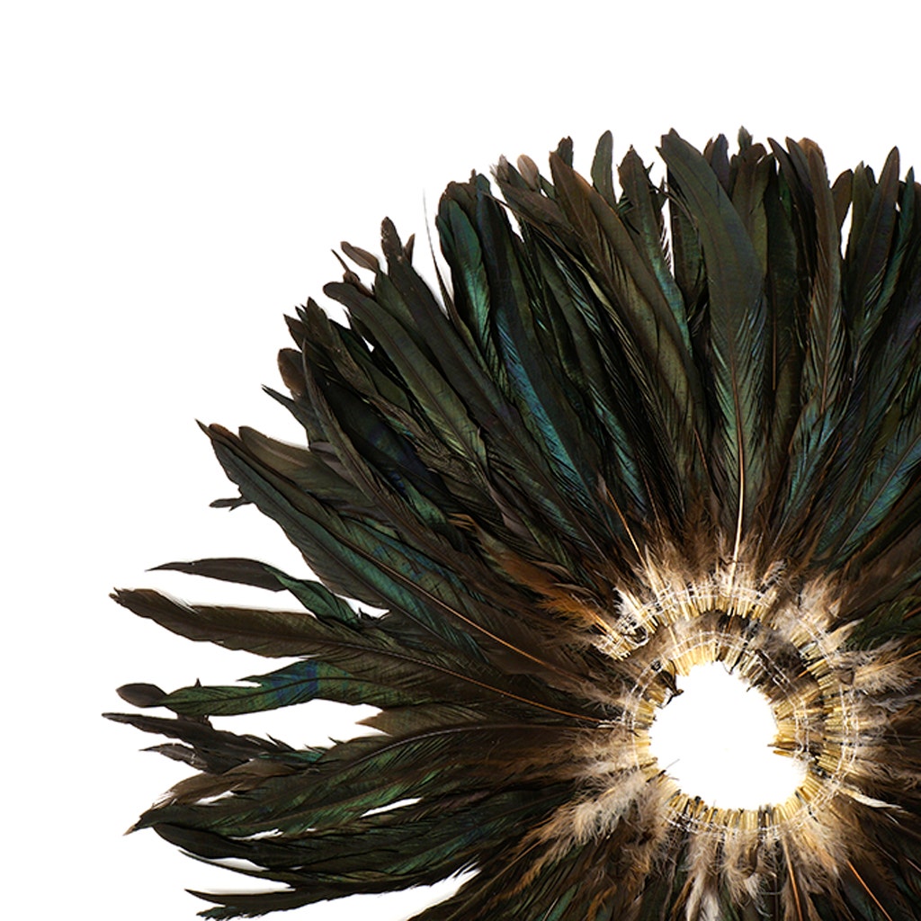 Rooster Coque Tails Feathers Bronze Natural 11-14" [1/4 LB Bulk]