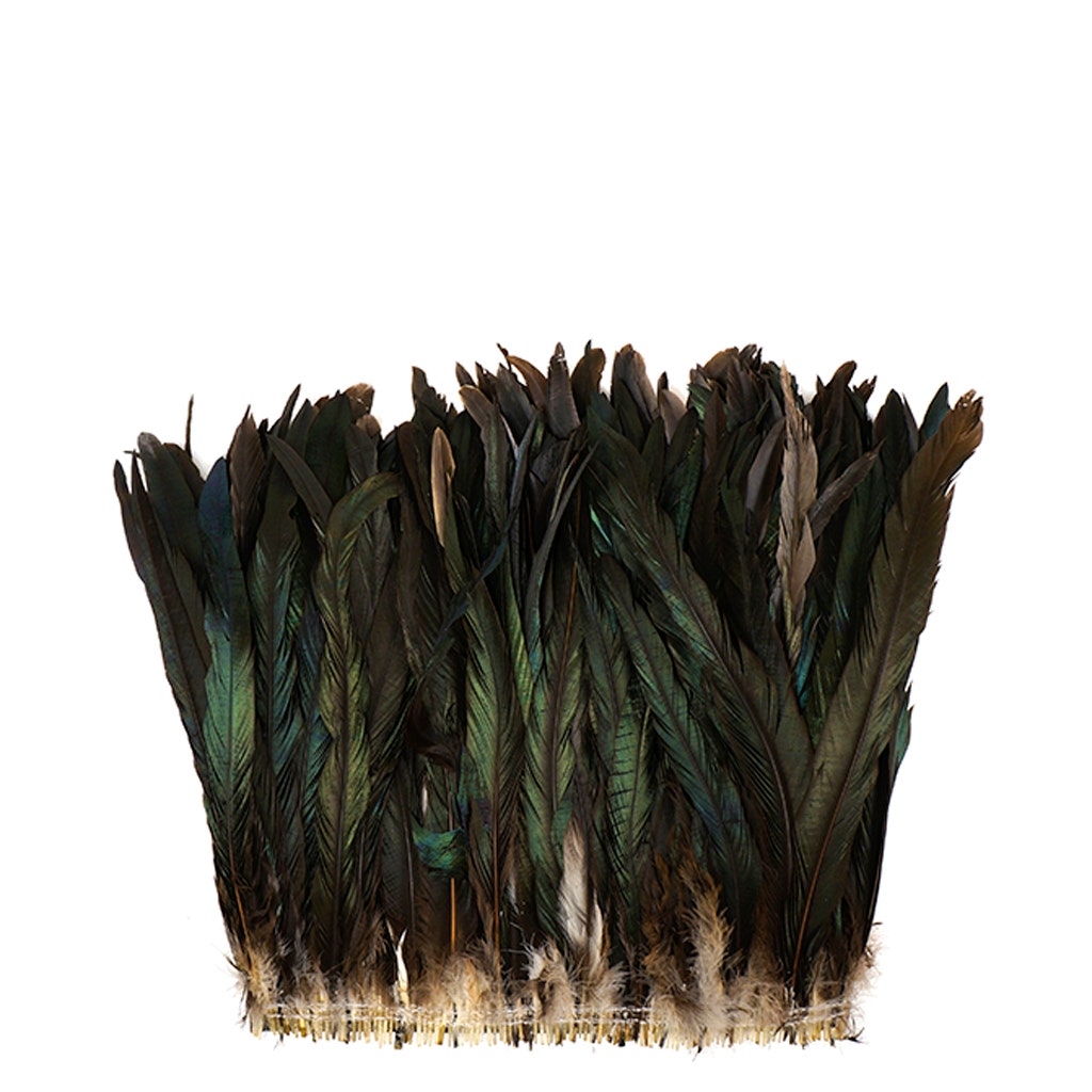 Rooster Coque Tails Feathers Bronze Natural 11-14" [1/4 LB Bulk]