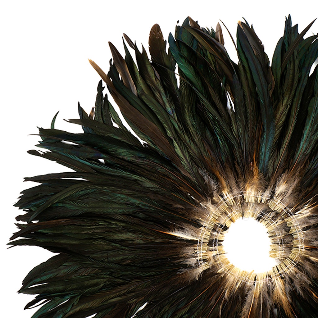 Rooster Coque Tails Feathers Bronze Natural 13-16" [1/4 LB Bulk]