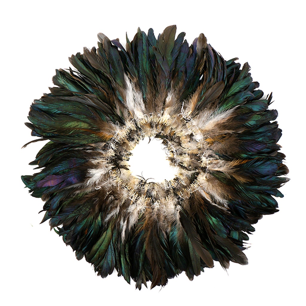 Rooster Coque Tails Feathers Bronze Natural 5-8" [1/4 LB Bulk]